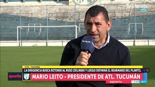 Mario Leito quotSe tienen que congelar los promedios tambiénquot [upl. by Reiser491]