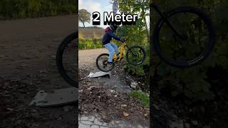 2 Meter Sprung geht schief🤕 mtb jump fail shorts [upl. by Dardani142]