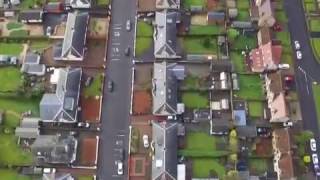 Irvine Ayrshire from the air  Irvine South [upl. by Koller]