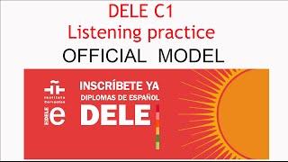 DELE C1 Instituto Cervantes Comprensión Auditiva [upl. by Larrabee]