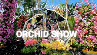 NYC NYBG Orchid Show Highlights  New York Botanical Garden Jeff Leatham Kaleidoscope [upl. by Kern]