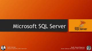 Microsoft SQL Server 2017 Giriş [upl. by Marvel]