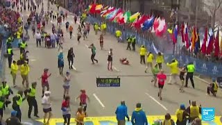 EE UU 10 años del atentado terrorista en la maratón de Boston [upl. by Carn]