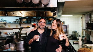 Eden Eats NYC with chef Marco Canora at Brodo bone broth [upl. by Nnaarual]