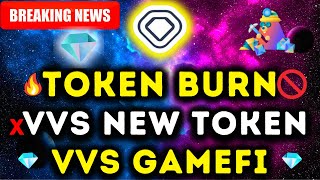 🔥 BREAKING NEWS VVS Finance Reveals xVVS  NO Token Burn amp VVSgotchi GameFi VVS 2022 Roadmap [upl. by Valdis]