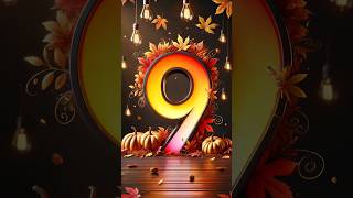 short 🍂 Autumn Glow 10Second Countdown of Vibrant Fall Colors 🍁 YouTubeCreatorCommunity [upl. by Jaime]