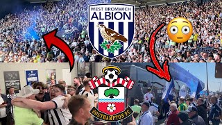 WEST BROM VS SOUTHAMPTON  00  INSANE ATMOSPHERE IN THE PLAYOFFS [upl. by Gilman103]