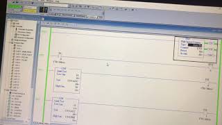 Contador HSC en PLC Microlagix 1000 [upl. by Cal]