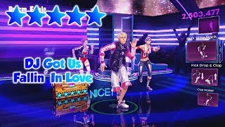 Dance Central 3  DJ Got Us Fallin In Love DC2 Import  5 Gold Stars [upl. by Mehelhteb]