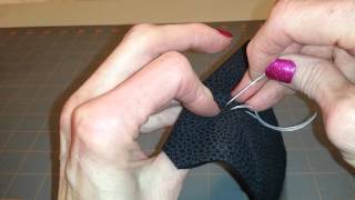 How To Sew With A Needle and Thread [upl. by Anaidirib]