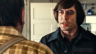 quotWhats the most you ever lost on a coin tossquot  No Country for Old Men  CLIP [upl. by Naujad202]