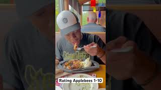 Rating Applebees 110  Best food I’ve ever tasted applebeesshrimpchickenjplshortsfypfood [upl. by Bower414]