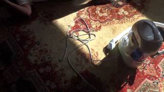 Spot Scrubber from Hoover Using it and testing it on a carpet to get rid of stains [upl. by Eseerehc939]