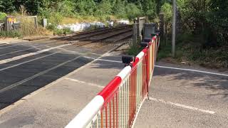 Betchworth Station Level Crossing Surrey Thursday 26072018 [upl. by Manda461]