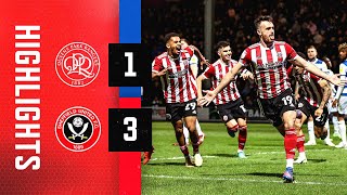 Queens Park Rangers 13 Sheffield United  EFL Championship highlights  Robinson Hourihane Ndiaye [upl. by Gintz]