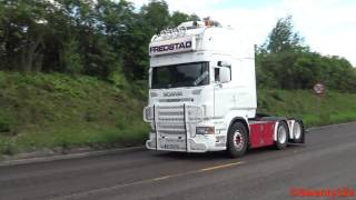 4K Scania R580 V8 Sound [upl. by Waldos]