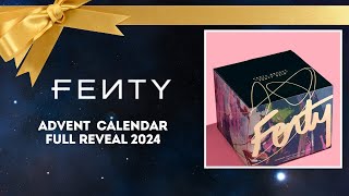 FENTY BEAUTY ADVENT CALENDAR REVEAL 2024 [upl. by Lamej]