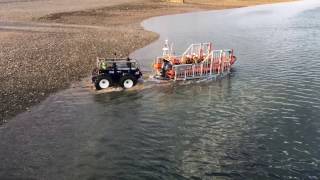 Beaumaris Lifeboat Launch 19th July 2016 Proper shout Anglesey [upl. by Ennahoj]