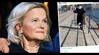 Sissela Kyle svårt sjuk – inlagd på sjukhus i veckor ”Väldigt svårt att förstå” [upl. by Dnarb]