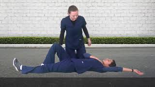 Recovery Position By American CPR Care Association [upl. by Ahsenid539]