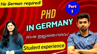 PHD in Germany  All you have to know  scholarships Malayalam Student interview [upl. by Haldeman]