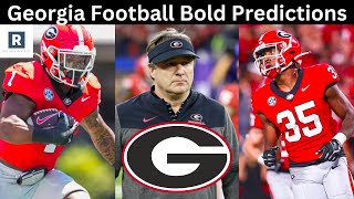 Georgia Football Bold Predictions  Georgia Football 2024 [upl. by Eliot]