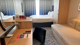 Royal Caribbean Utopia of the Seas Oceanview Balcony Stateroom 12700  Deck 12 Room 700 [upl. by Alahcim]