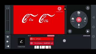 Coca Cola Logo Remake Speedrun Kinemaster​ [upl. by Aisaim]