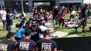 Mass Casualty Incident Urban Scenario Drill 13 in Albay [upl. by Goles]