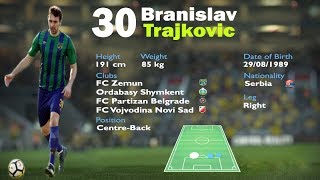 Branislav Trajkovic Highlights 2018 [upl. by Eerat]