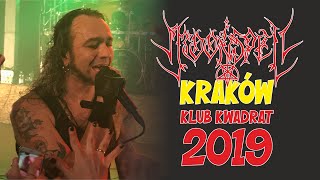 Moonspell  Kraków klub quotKwadratquot  24 listopada 2019 moonspell [upl. by Eilla]