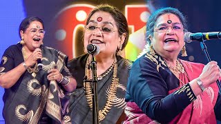 Queen of Indian Pop Usha Uthups Best of SIIMA Performances  HBDUshaUthup [upl. by Columba]