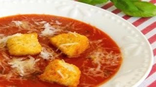 My Amazing Tomato Basil Soup Like Applebees® [upl. by Darum952]