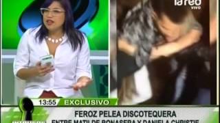 Feroz pelea a golpes entre Matilde Bonasera y Daniela Christie [upl. by Kcinemod634]