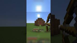 How I blew up Noobs house   minecraft gaming minecraftpranks minecraftshorts minecraftmemes [upl. by Hoffert]