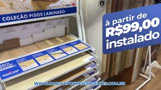 Piso Laminado Resistente a Água existe  Canção Portas e Janelas [upl. by Gnap]