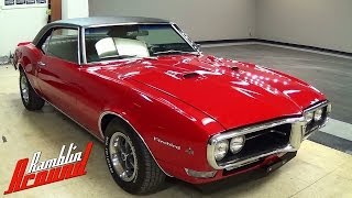 1968 Pontiac Firebird 400 V8 Fourspeed at Gateway Classic Cars [upl. by Nava]