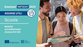 Erasmus risorse utili call 2023  Infoday Accreditamento Mobilità Scuola Azione KA120 [upl. by Bak]