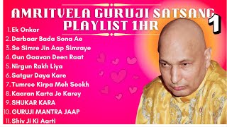 Latest Amritvela 1 HR Guruji Satsang Playlist 1  अमृतवेला सत्संग प्लेलिस्ट  Guruji Latest Satsang [upl. by Ansela]