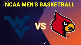 West Virginia Mountaineers vs Louisville Cardinals  20242025 NCAA MENS BASKETBALL LIVE SCORE [upl. by Lorianne]