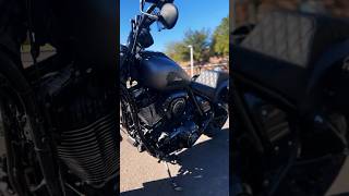 Indian Chief Bobber DarkHorse indianmotorcycle motorcycle biker viralvideo [upl. by Anaillil]