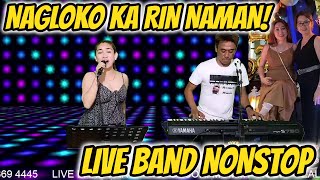 NAGLOKO KARIN NAMAN  RAPAMPAM  CHACHA LIVE BAND NONSTOP  REA amp ROMEL FT ZALDY MINI SOUND [upl. by Onaivatco117]