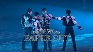 LIGHTS GO ON AGAIN 240512 HIGHLIGHT LIVEPAPER CUT [upl. by Orelia133]