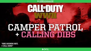 Taking Out Camping Teammates  Call of Duty WW2 Gameplay Trolling [upl. by Linc163]