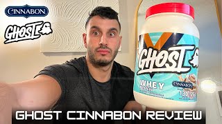 GHOST CINNABON WHEY PROTEIN REVIEW  Does It Actually Taste Like Cinnabon [upl. by Chiou]