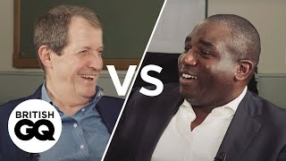 Alastair Campbell vs David Lammy GQ meets a backbench rebel  GQ Politics  British GQ [upl. by Eramal721]