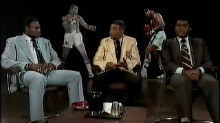 Larry Holmes vs Muhammad Ali ABC With Studio Interview Howard Cosell 1080p 60fps [upl. by Itteb382]