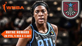 Rhyne Howards 28 PTS leads Atlanta Dream to a win over the Los Angeles Sparks 🔥  WNBA on ESPN [upl. by Lottie382]