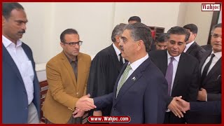 Fight Between Matiullah Jan and Prime Minister Anwar Kakar  Wahjoc Law [upl. by Ehud]