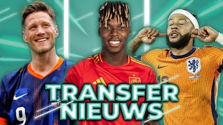 GROTE ZOMERTRANSFERS  Met DEPAY NICO WILLIAMS amp WEGHORST [upl. by Sancha840]